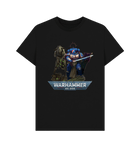 Black Primaris Lieutenant vs Necron Warrior T Shirt