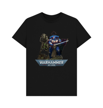 Black Primaris Lieutenant vs Necron Warrior T Shirt