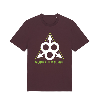 Red Brown Printed T-shirt