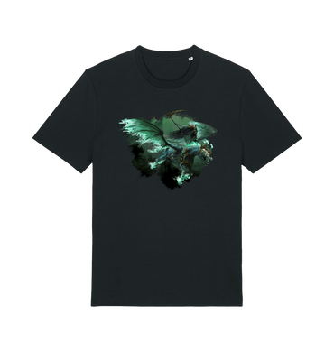 Black Printed T-shirt