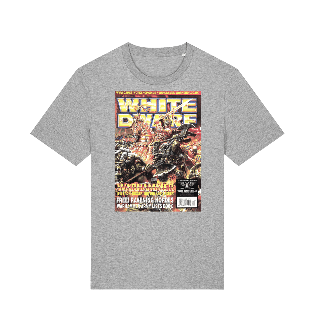 Heather Grey Printed T-shirt Front