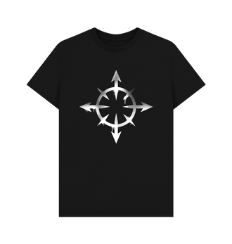 Black Chaos Daemons Graffiti Insignia T Shirt