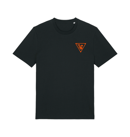 Black Printed T-shirt Front