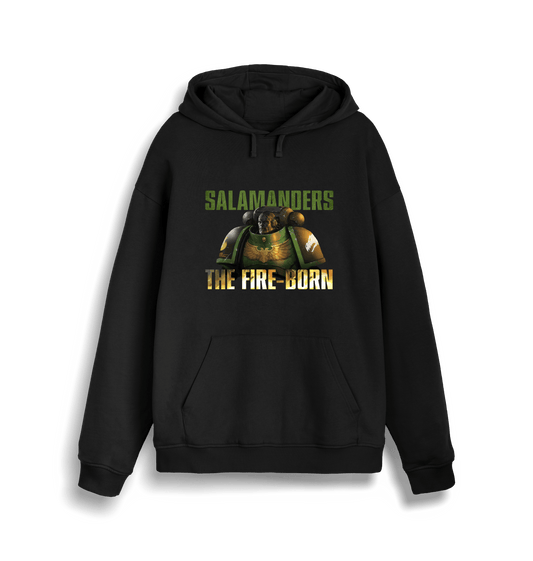 Black Printed Sweater Front