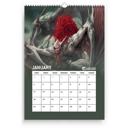 Warhammer Age of Sigmar Grand Alliance Death 2026 Calendar Preorder