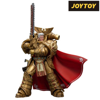 JoyToy Warhammer The Horus Heresy Action Figure - Imperial Fists Rogal Dorn, Primarch of the VIIth Legion, (1/18 Scale).