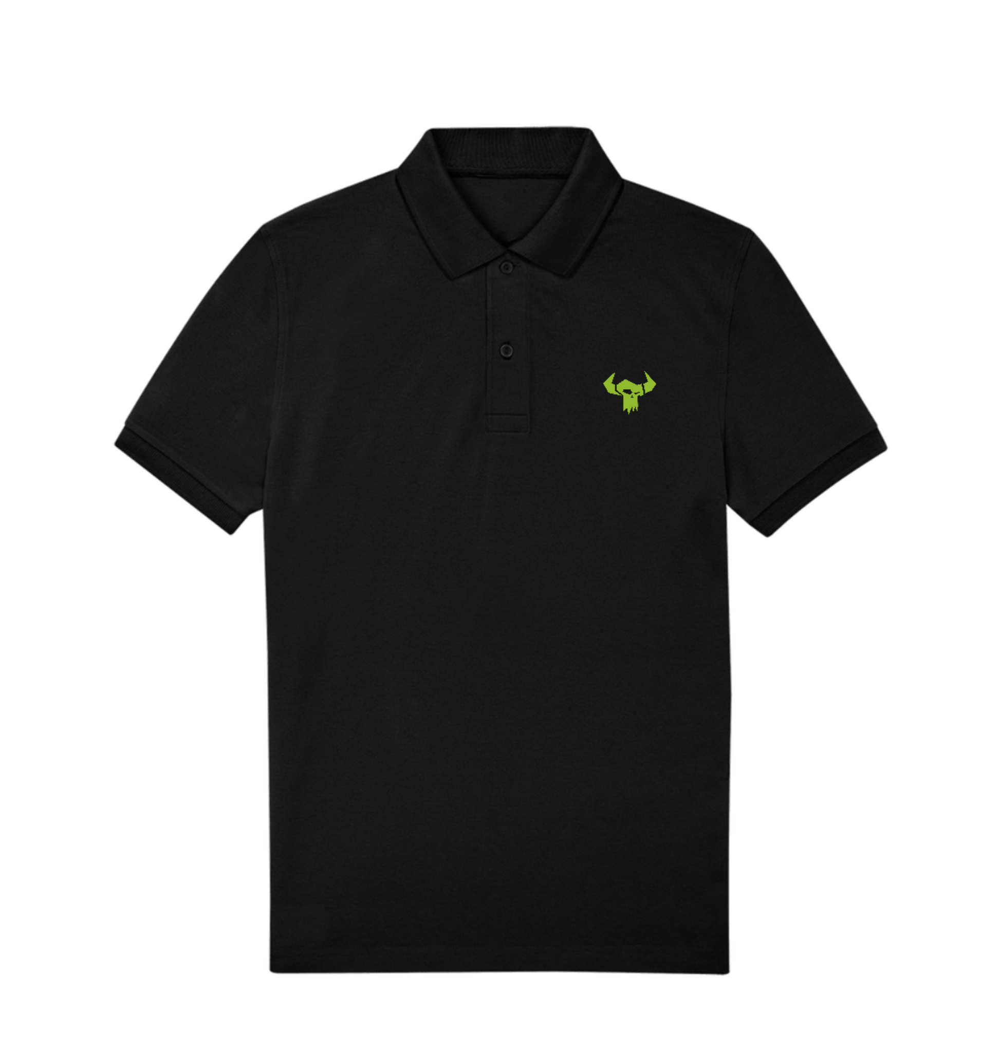 Black Polo Shirt Front