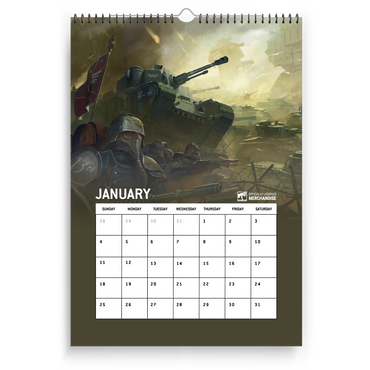 Warhammer 40,000: Astra Militarum Calendar Preorder