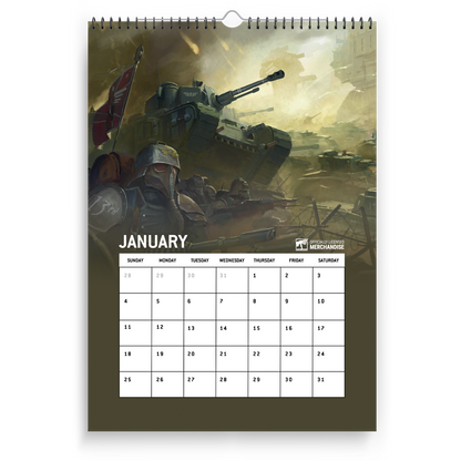 Warhammer 40,000: Astra Militarum Calendar Preorder
