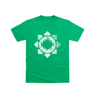 Irish Green World Eaters Battleworn Insignia T Shirt