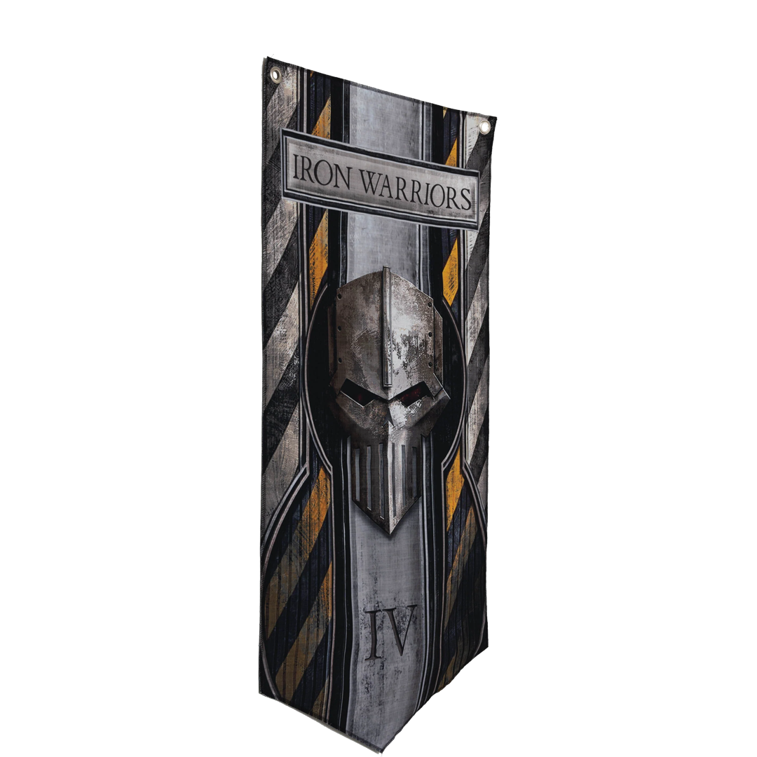 Warhammer The Horus Heresy Iron Warriors Wall Banner