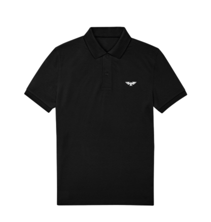 Black Polo Shirt Front