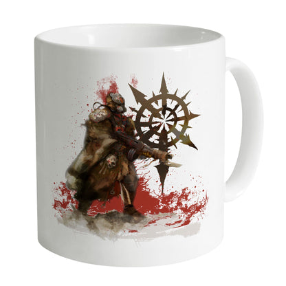 White Mug Front