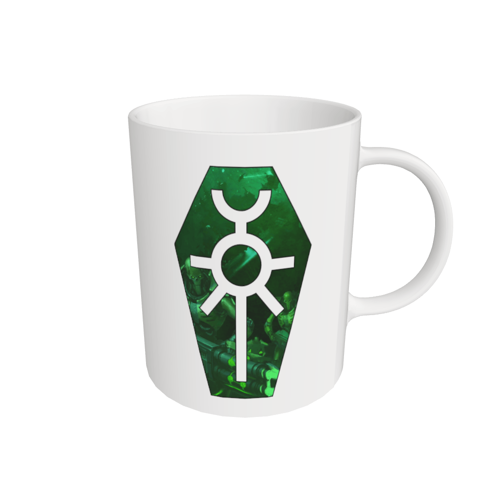White Mug Front