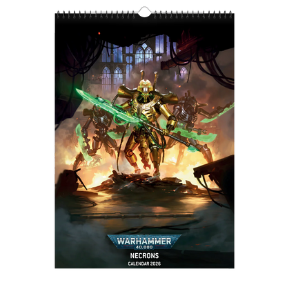 Warhammer 40,000: Necrons 2026 Calendar
