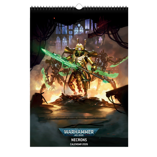 Warhammer 40,000: Necrons 2026 Calendar