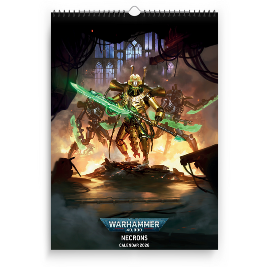 Warhammer 40,000: Necrons 2026 Calendar Preorder
