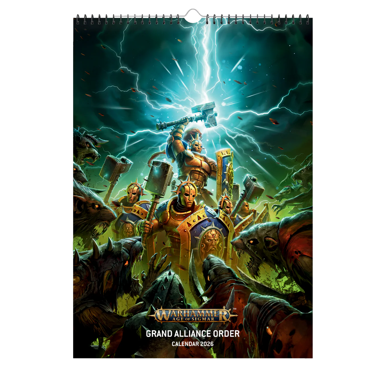 Warhammer Age of Sigmar Grand Alliance Order 2026 Calendar
