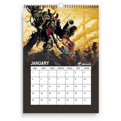 Warhammer 40,000: Orks 2026 Calendar Preorder