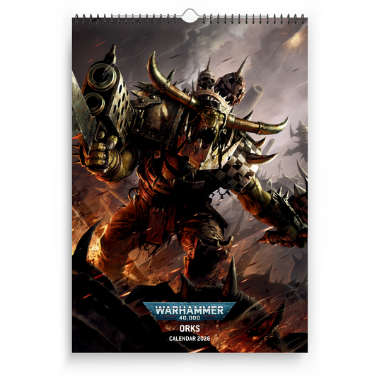 Warhammer 40,000: Orks 2026 Calendar Preorder