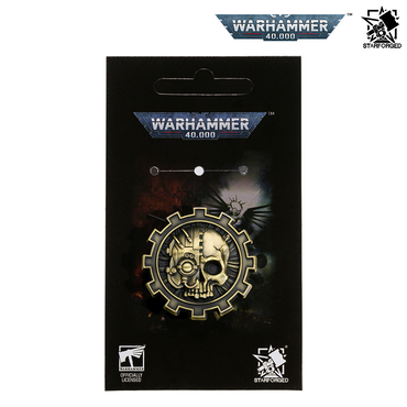 Starforged Warhammer 40,000 Chapter Icon Pin Badge - Adeptus Mechanicus