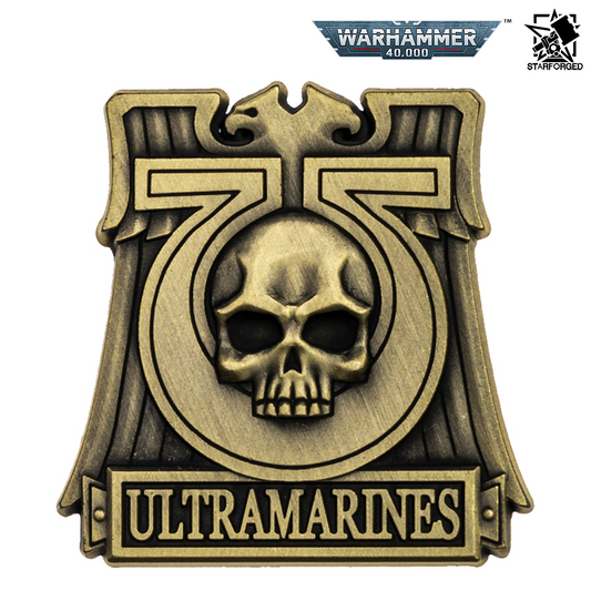 Starforged Warhammer 40,000 Chapter Icon Pin Badge - Ultramarines