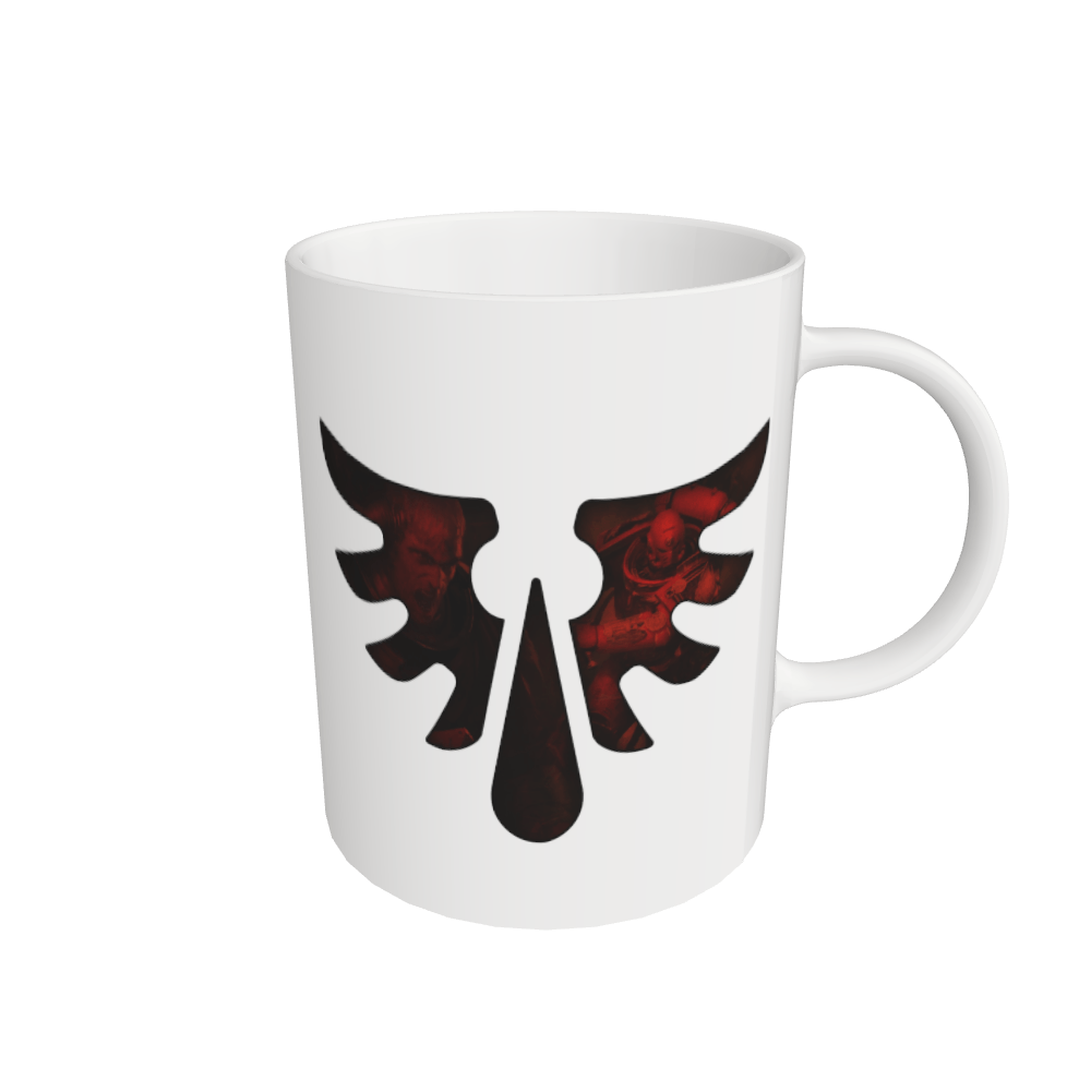 White Mug Front