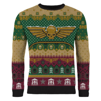 As Shown Warhammer 40,000: Astra Militarum Xmas Jumper