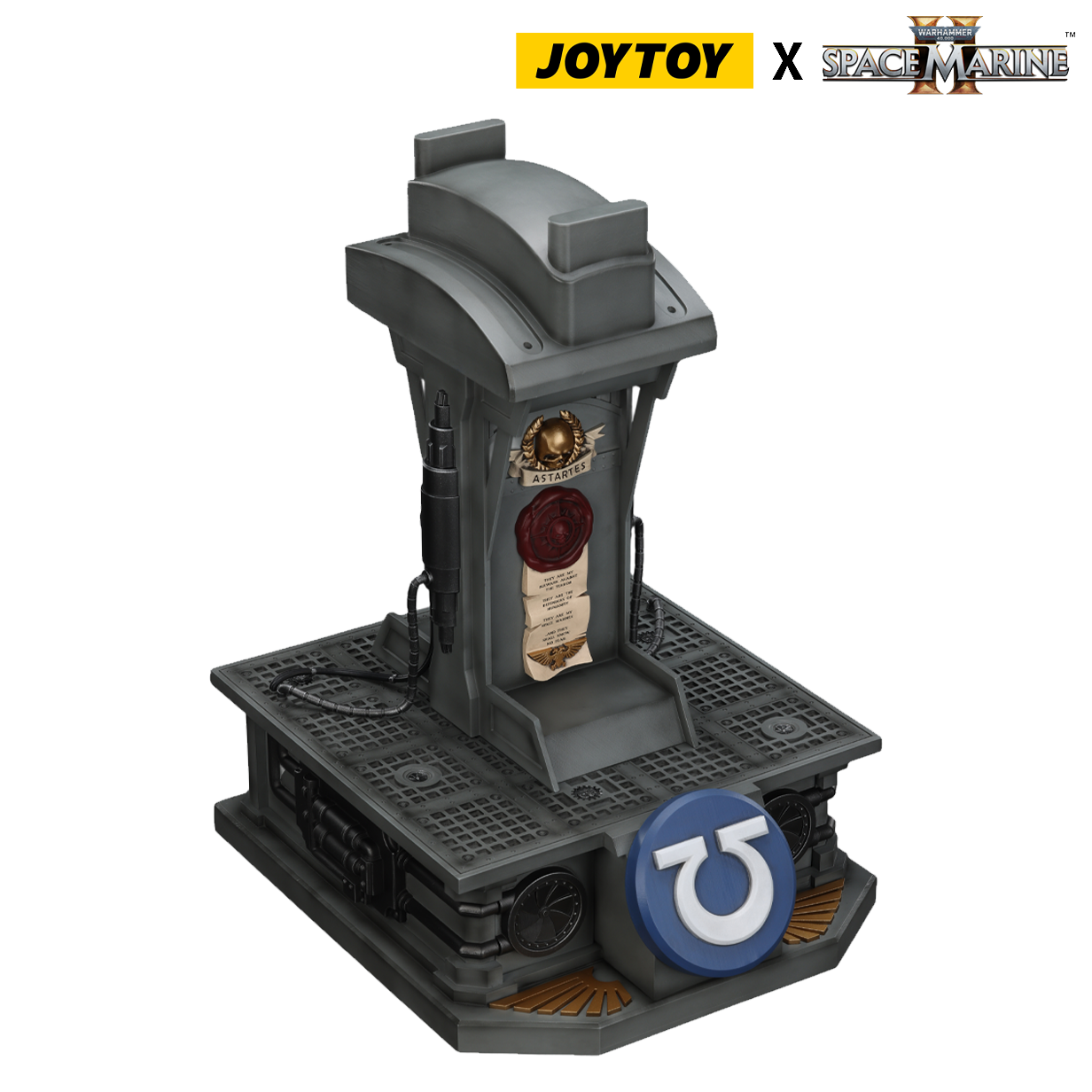 JoyToy Warhammer 40,000: Space Marine 2 Lieutenant Titus' Mk