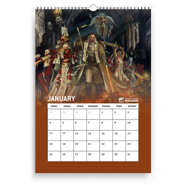 Warhammer 40,000: Adepta Sororitas 2026 Calendar Preorder
