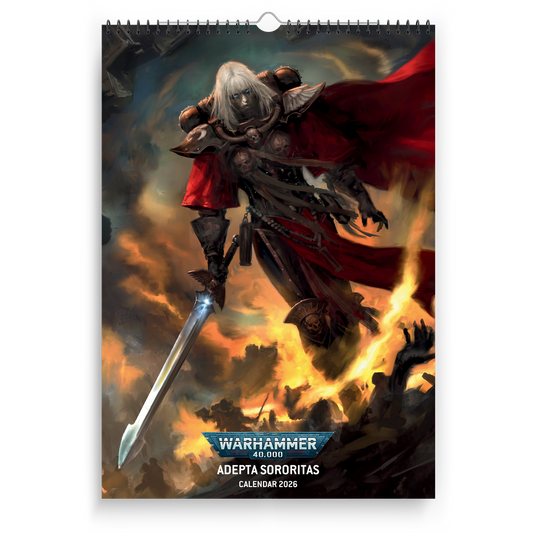 Warhammer 40,000: Adepta Sororitas 2026 Calendar Preorder