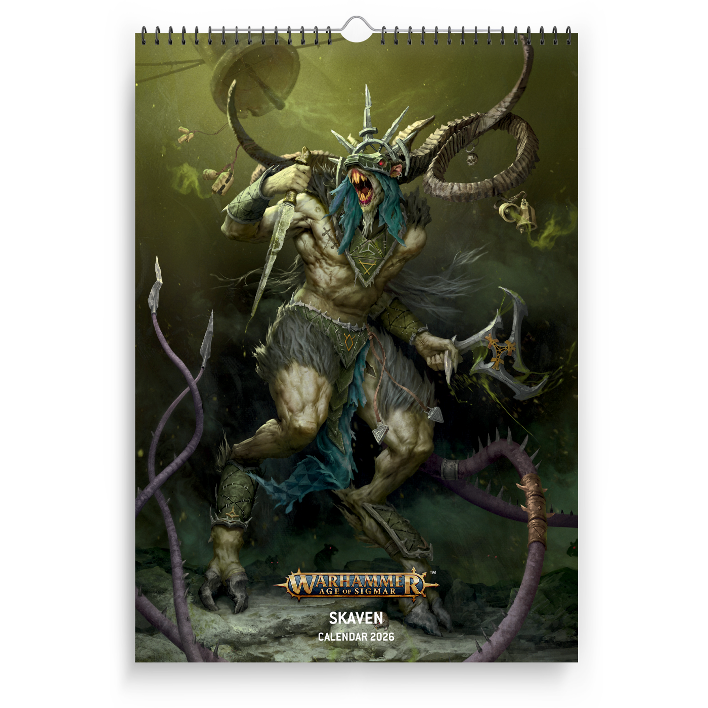 Warhammer Age of Sigmar Skaven 2026 Calendar Preorder