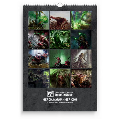 Warhammer Age of Sigmar Skaven 2026 Calendar Preorder