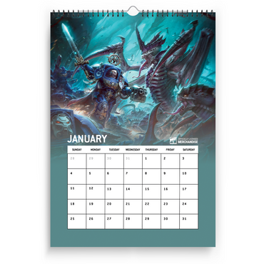 Warhammer 40,000: Ultramarines 2026 Calendar Preorder