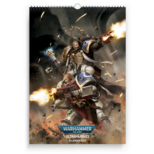Warhammer 40,000: Ultramarines 2026 Calendar Preorder