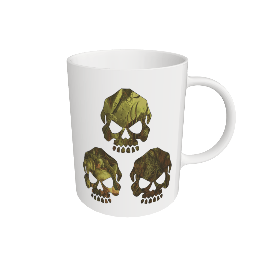 White Mug Front