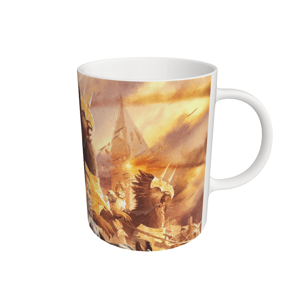 White Mug Front