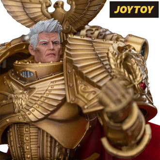 JoyToy Warhammer The Horus Heresy Action Figure - Imperial Fists Rogal Dorn, Primarch of the VIIth Legion, (1/18 Scale).