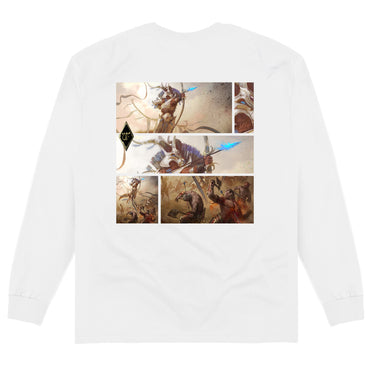 Lumineth Realm-lords Sevireth, Lord of the Seventh Wind Long Sleeved T Shirt