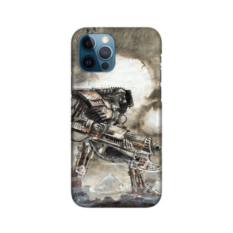 GRIMDARK - Necron Warrior Phone Case