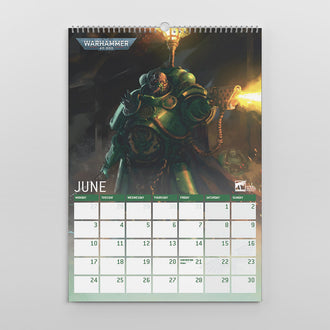 Space Marines 2024 Calendar
