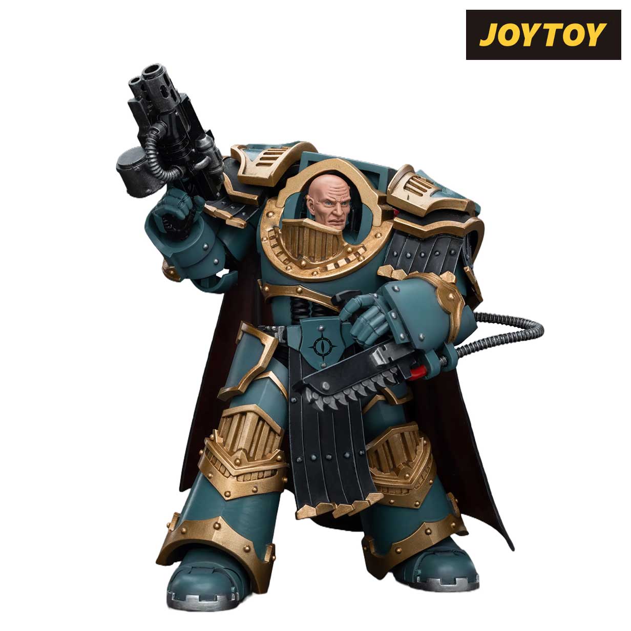 JoyToy Warhammer The Horus Heresy Action Figure - Sons of Horus, Legion Praetor in Cataphractii Terminator Armour (1/18 Scale) Preorder