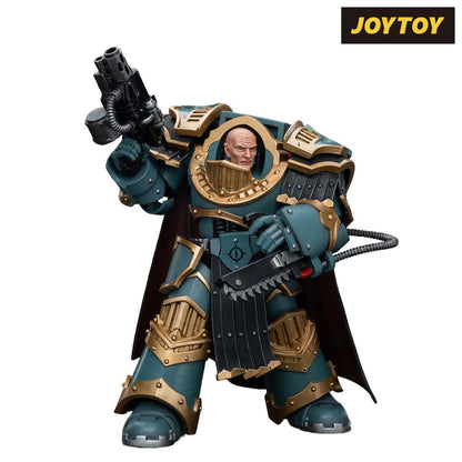 JoyToy Warhammer The Horus Heresy Action Figure - Sons of Horus, Legion Praetor in Cataphractii Terminator Armour (1/18 Scale) Preorder