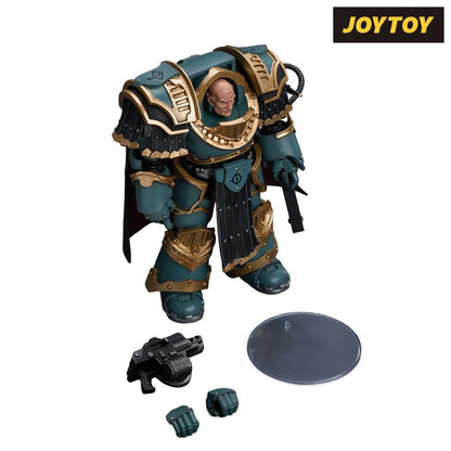 JoyToy Warhammer The Horus Heresy Action Figure - Sons of Horus, Legion Praetor in Cataphractii Terminator Armour (1/18 Scale) Preorder