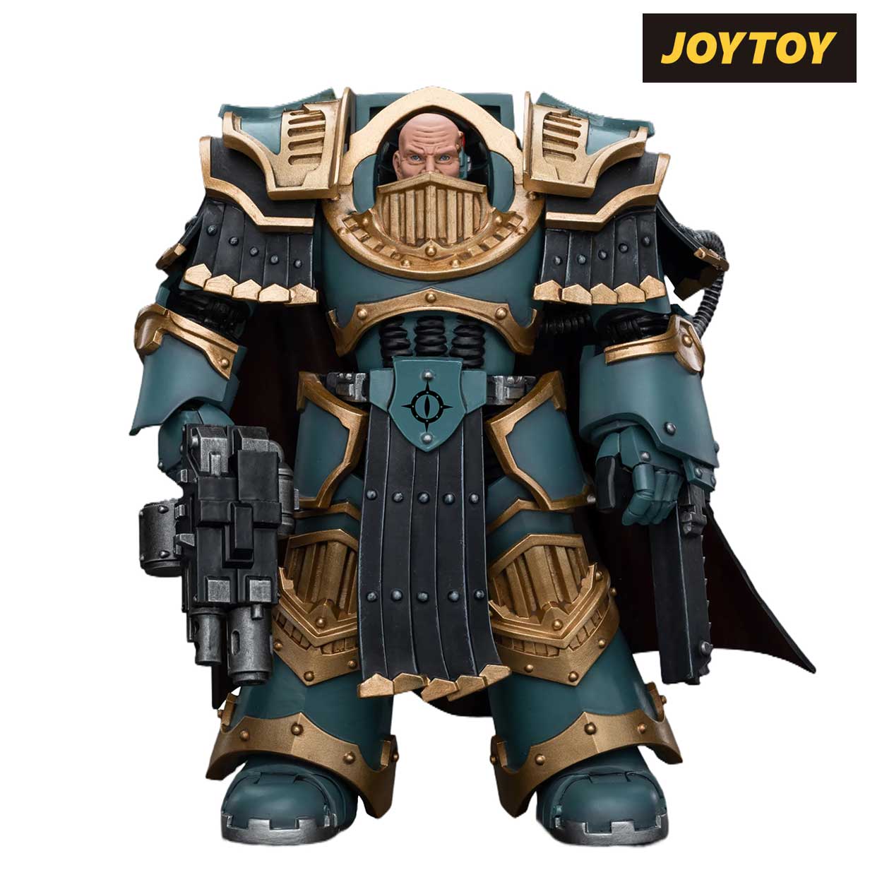 JoyToy Warhammer The Horus Heresy Action Figure - Sons of Horus, Legion Praetor in Cataphractii Terminator Armour (1/18 Scale) Preorder