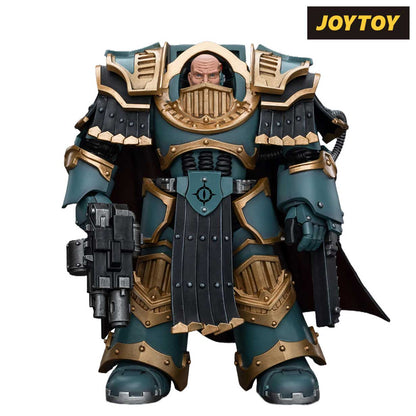 JoyToy Warhammer The Horus Heresy Action Figure - Sons of Horus, Legion Praetor in Cataphractii Terminator Armour (1/18 Scale) Preorder