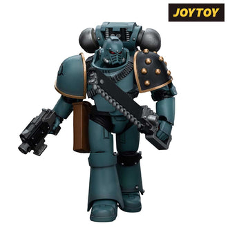 JoyToy Warhammer The Horus Heresy Action Figure - Sons of Horus, Legion MKIV Tactical Squad Legionary with Bolter (1/18 Scale) Preorder