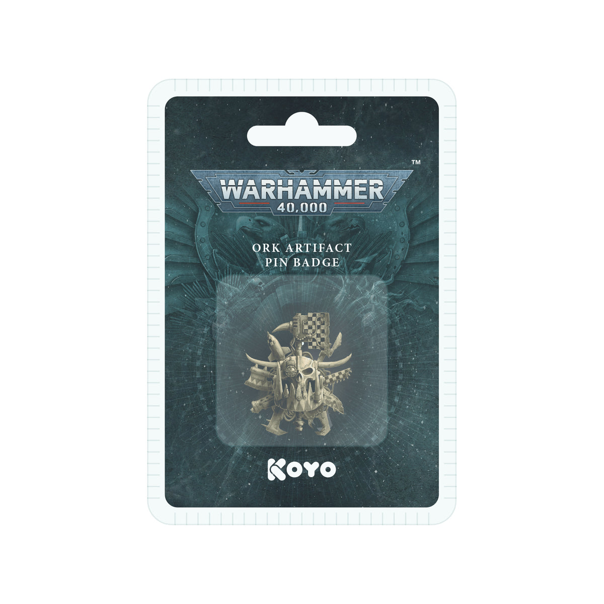 Warhammer 40,000 Ork Artifact Pin Badge