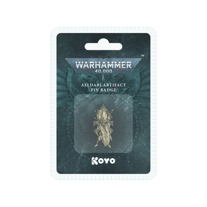 Warhammer 40,000 Aeldari Artifact Pin Badge