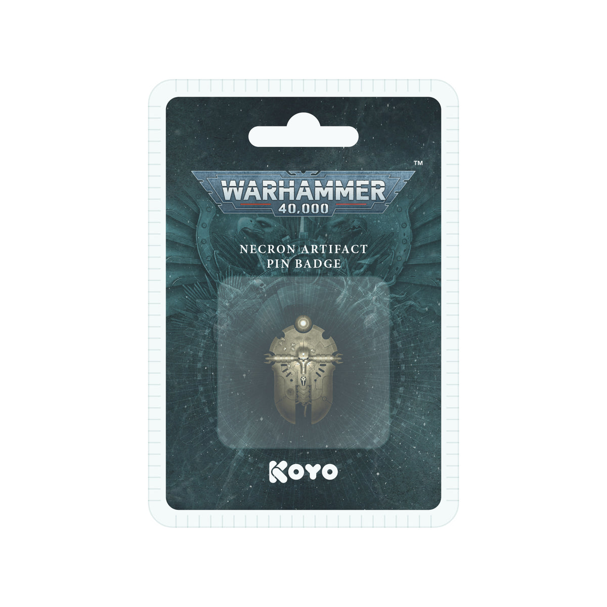 Warhammer 40,000 Necron Artifact Pin Badge